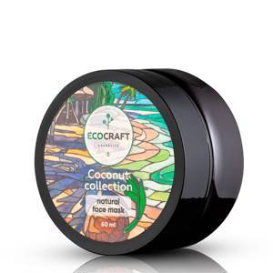 EcoCraft Маска для лица увлажняющая и питательная "Coconut collection / Кокосовая коллекция", 60 мл