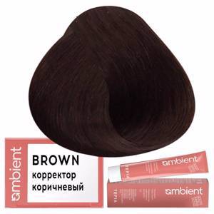 Крем-краска для волос AMBIENT Brown, Tefia