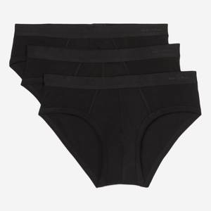 Slip Essentials (x3) - Bio-Baumwolle - schwarz