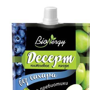 Десерт БиоНерджи яблоко-смородина-банан дой-пак 140г (15) 10 %