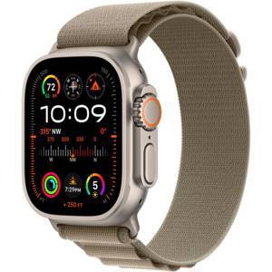 Apple Watch Ultra 2 GPS + Cellular, 49 мм, корпус из титана, ремешок Alpine оливкового цвета