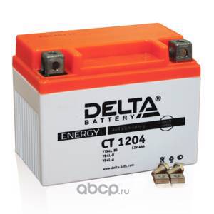 DELTA battery
                                        CT1204
                                                                                                            
                                                                            Аккумулятор AGM 4 А/ч обратная R+ 114x70x87 EN50 А, DELTA battery