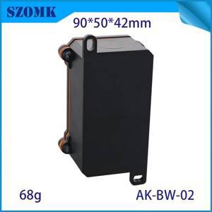 IP68 plastic waterproof box PC flame retardant VI outdoor waterproof junction box 90*50*42mm AK-BW-02