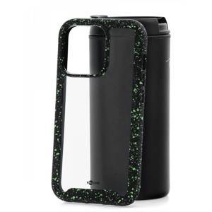 Чехол накладка для iPhone 13 Pro Kruche Armor Splash черный, защитный силиконовый бампер, противоударный пластиковый кейс с защитой камеры