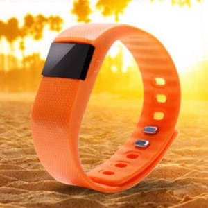 ГАДЖЕТ СПОРТИВНЫЙ ЧАСЫ TW64 Bluetooth Smart Fitness Bracelet ORANGE код AS-SW0106OR