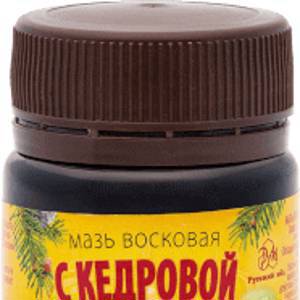 Мазь восковая на кедровой живице 50 гр.