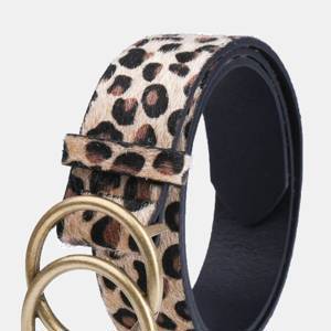 Fashion All Match Leopard Belt