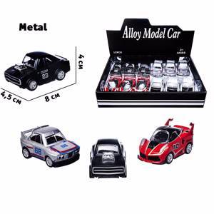 Набор машинок (в ассортименте) DIE CAST METAL спорт и пикап, 1кор*24бл*12шт