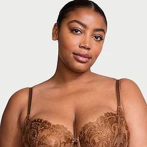 The Fabulous by Victoria's Secret Unlined Boho Floral Embroidery Full-Cup Bra