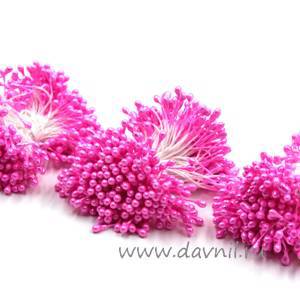 Тычинка средняя для цветов 1700 шт.розовая