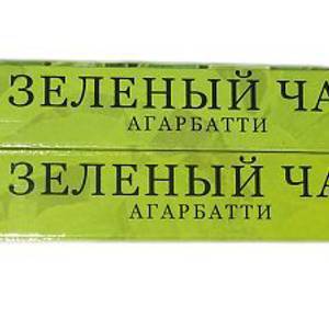Аромапалочки Зеленый чай Агарбартти, 8 шт