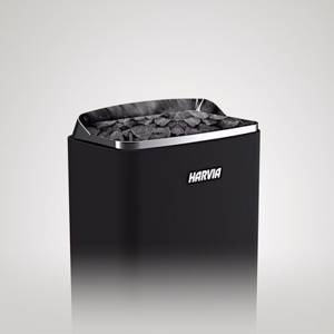 Электрическая печь Harvia SteelTop M45 Black