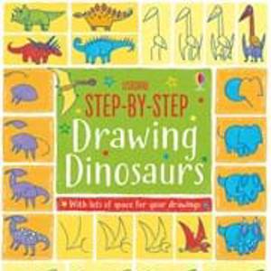 Step-by-step drawing dinosaurs