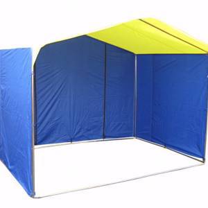Торговая палатка "Домик" 3.0х1,9 (каркас из трубы Ø 18 мм)
