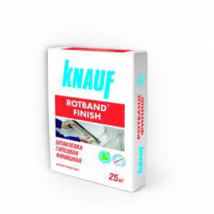 Шпаклевка гипсовая Ротбанд-финиш 25кг KNAUF *1/48 (631031) АКЦИЯ