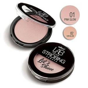 Пудра-стробинг Let`s Shine LAB colour тон 01 pink glow 10 г