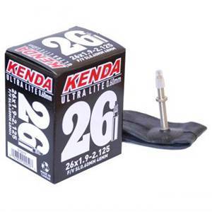 Велокамера Kenda 26x1.90-2.125, Ultra Lite, f/v 48 мм, толщина стенки 0.6 мм