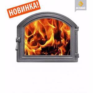 Дверка ВЕЗУВИЙ каминная 217 (Антрацит)