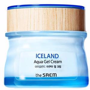 The Saem Крем гель для лица увлажняющий Iceland Aqua Gel Cream, 60 мл