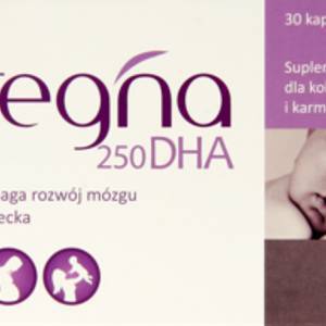 PREGNA 250 DHA kapsułki dla kobiet w ciąży i karmiących piersią, suplement diety30 szt., nr kat. 168256