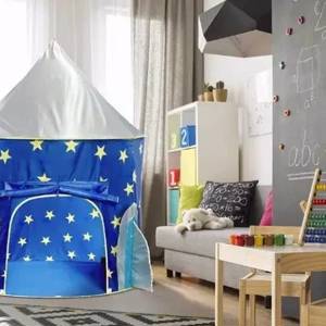 Детская игровая палатка шатер Ракета для детей Rocket 576 105*105*135