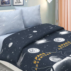 Светящееся постельное белье Галактика
