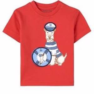 Red Sailor Dog T-Shirt