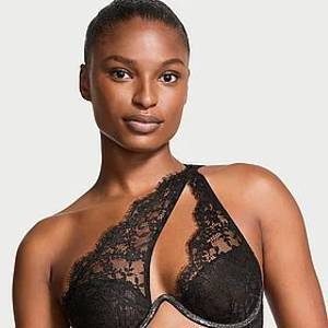 Twinkle Lace One-Shoulder Monowire Bra