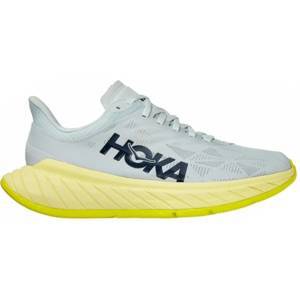 Hoka Carbon X2 Blue Flower Luminary Green