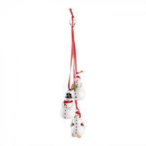 Villeroy & Boch My Christmas Tree Ornament Trio Schneemann - Hänger 21 cm