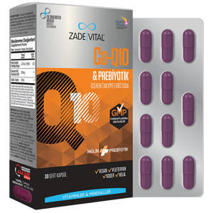 Zade Vital CoQ10 Prebiotics 30 Kapsül