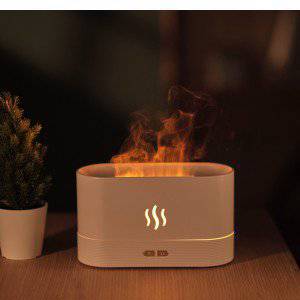 Увлажнитель воздуха ультразвуковой Flame Aroma Diffuser оптом в Санкт-Петербурге