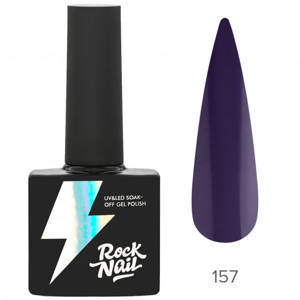 Rock Nail, Гель-лак Basic 157 Grape Soda, 10 мл.