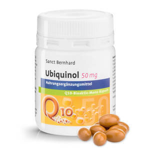 Ubiquinol 50 mg Q10-bioaktiv-Mono-Kapseln