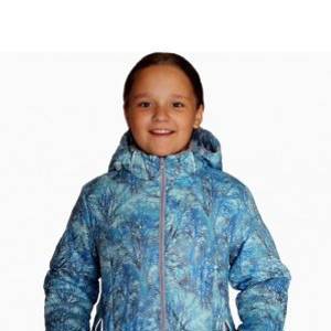 Детская куртка весна-осень КМ-01 (голубой)