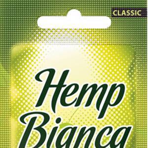 Крем для загара в солярии “Hemp Bianca” с маслом семян конопли и экстрактом алоэ.