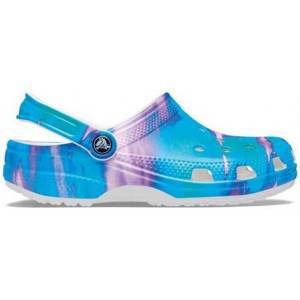 CROCS CLASSIC OUT OF THIS WORLD II CLOG ГОЛУБЫЕ С ФИОЛЕТОВЫМ