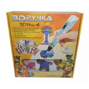 3D ручка PEN-4 с фигурками щенячий патруль оптом