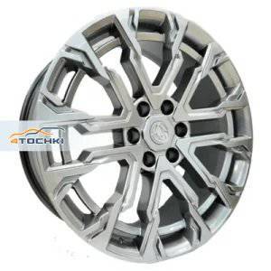 Диски Khomen Wheels AZIMUT 2205 (QX80/Patrol) Dark Chrome 9x22/6x139,7 ЕТ25 D77,8