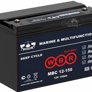 Аккумуляторная батарея WBR Marine Battery MBС 12-150