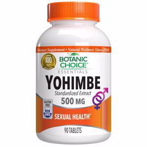 Yohimbe Standardized Extract 500 mg.