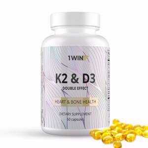 1WIN / Витамин К2 и Витамин Д3 / K2&D3 Дабл эффект