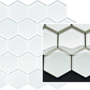 Uniwersalna Mozaika Szklana Paradyż Ivory Heksagon