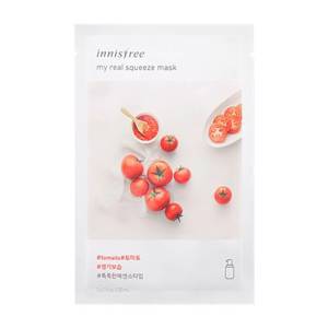 Тканевая маска Innisfree It's Real Squeeze Mask - Tomato