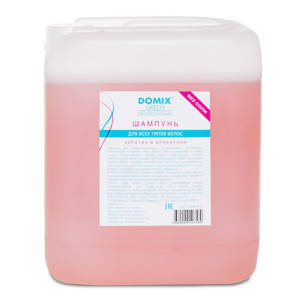 Шампунь  для всех типов волос без соли, 5000 мл, бренд - Domix Green Professional