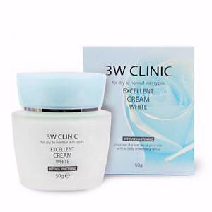 3W Clinic отбеливающий крем для лица 50г