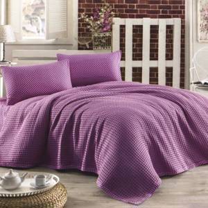 Постельное белье с вафельным одеялом PALMIYE 1.5 спальное (EA)