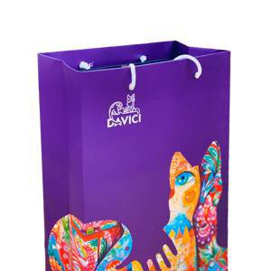 Подарочный пакет DAVICI (фиолетовый)