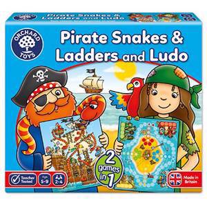 Pirate Snakes and Ladders & Ludo Board Game