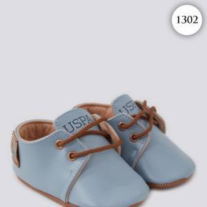 1302 Пинетки детские U.S POLO ASSN.ГОЛУБОЙ